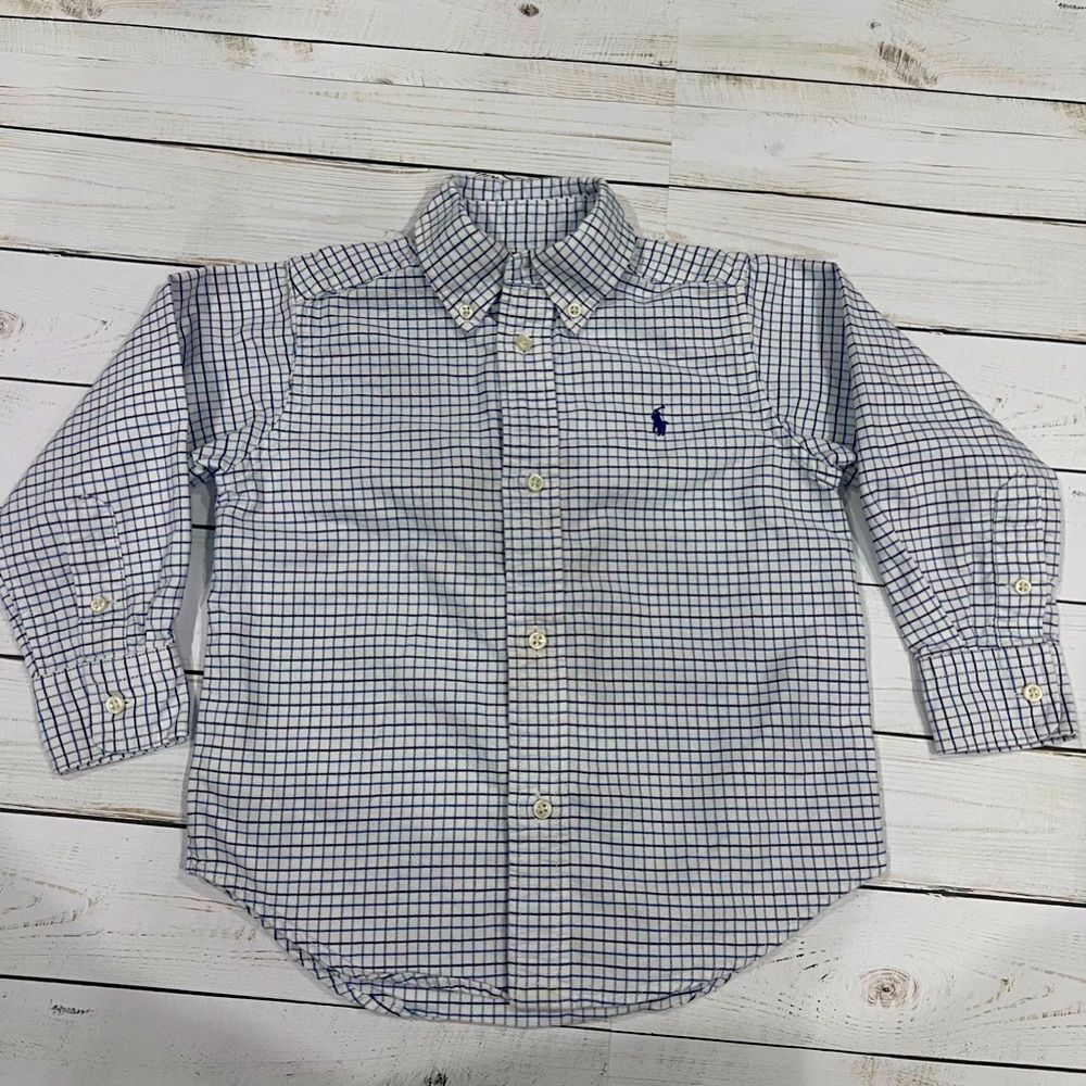Polo Ralph Lauren Boys Button Down Shirt Sz 3T